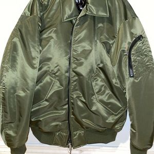 COPY - Brand new with tags green Jil sander x Uniqlo oversized bomber jacket